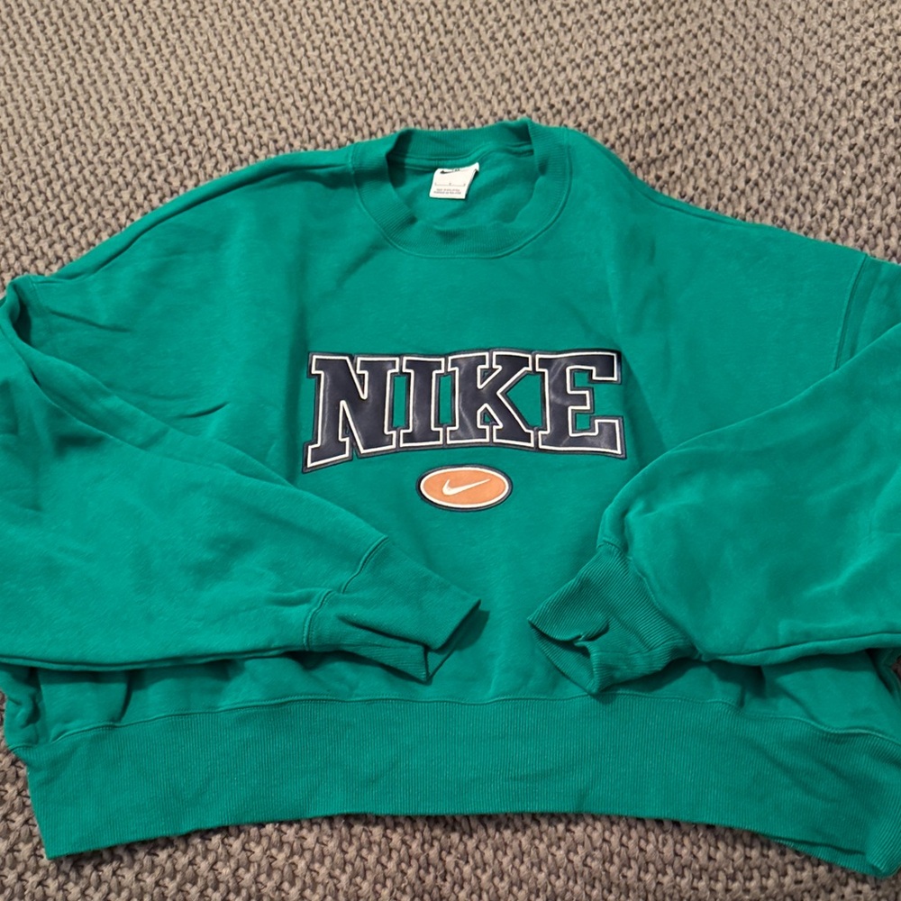 Nike Teal Green Crewneck Sweatshirt